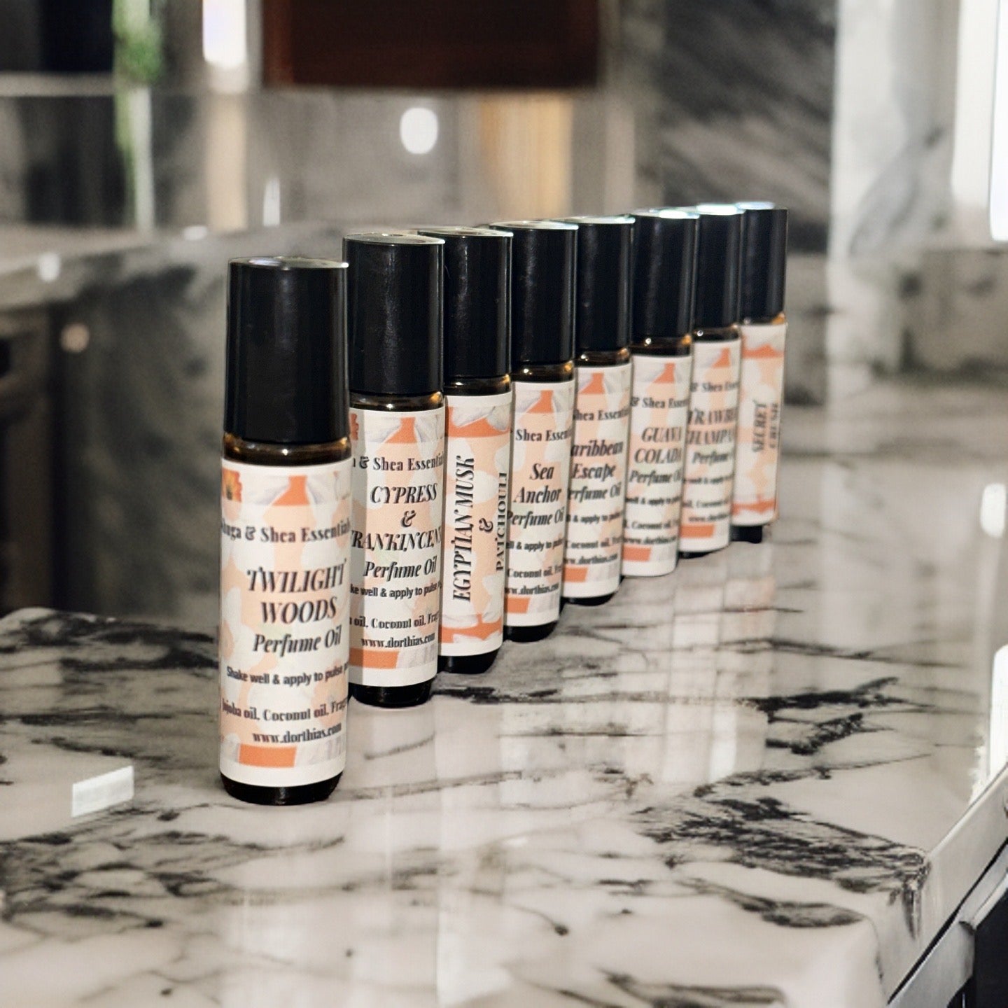 Shuga & Shea Body Roll On Perfume Oils