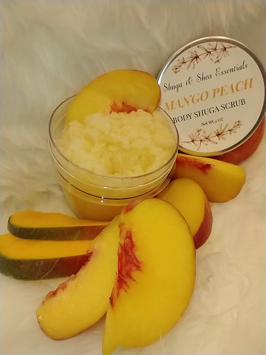 Shuga & Shea Organic Mango Peach Shuga Polish