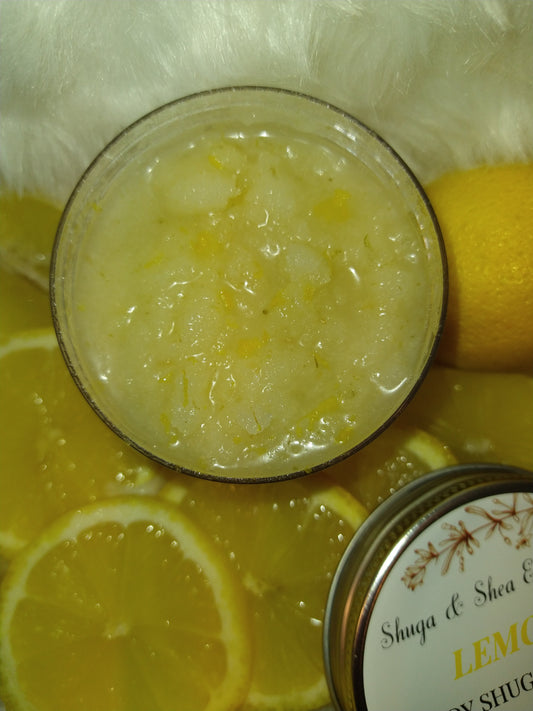 Shuga & Shea Essentials Organic Lemon Shuga Polish