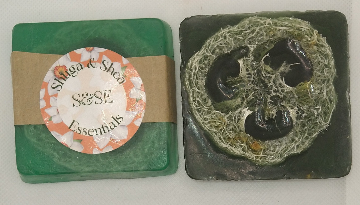 Melon Delight Loofah Soap