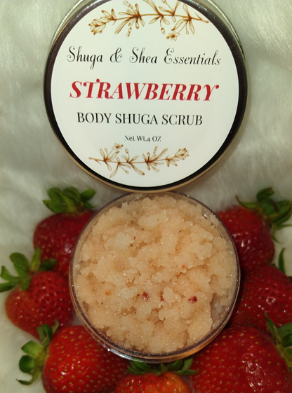 Shuga & Shea Essentials Organic Strawberry Shuga Polish