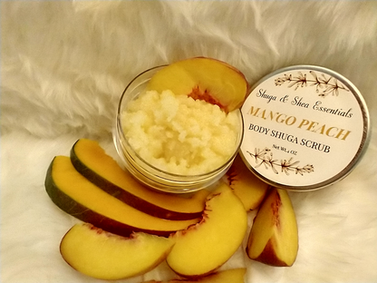 Shuga & Shea Organic Mango Peach Shuga Polish
